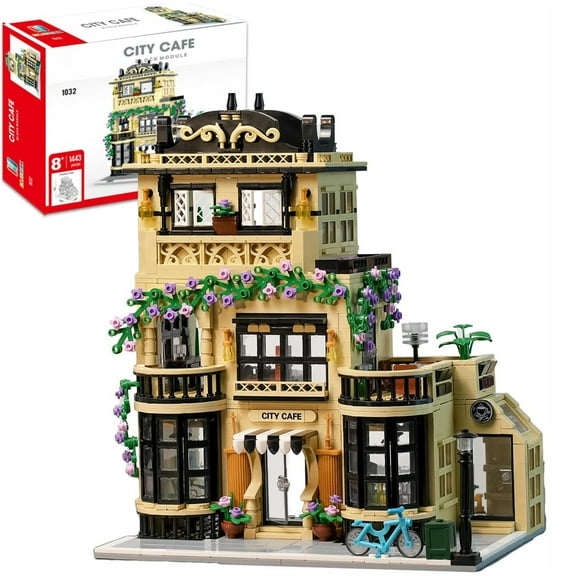 NAYIHOOP City Shop Building Sets Three-Story House for Boys Girls Compatible with Lego
