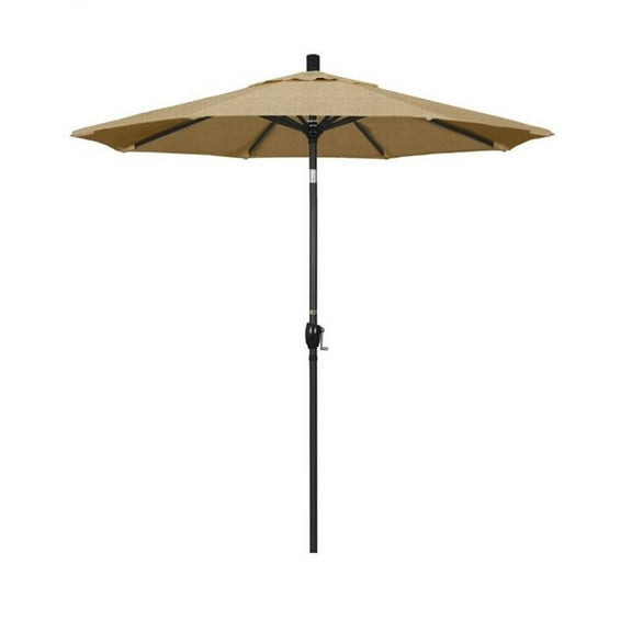 California Umbrella 7.5' Patio Umbrella in Woven Sesame