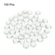 thumbnail image 3 of Canicas de Vidrio Planas Decorativas Uxcell 12-14mm Relleno de Jarrón Transparente para Decoración, 100Pcs, 3 of 6