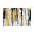 thumbnail image 2 of Oro 3-Piece 48"x28" (each) Canvas Wall Art, Black PS Frame, 2 of 2