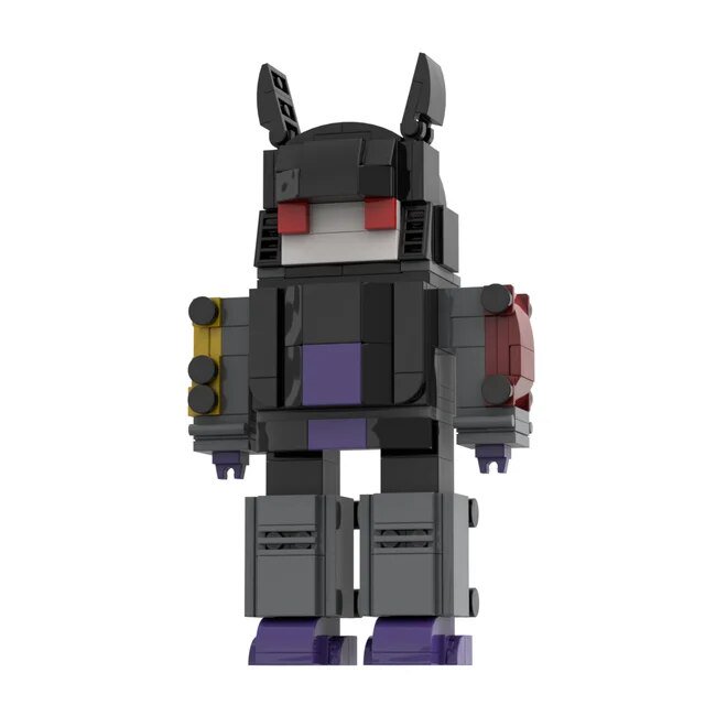 *Transform Auto Robot Brickheadz * Star scream jazz Prime DIY enlighten MOC block brick set Compatible With