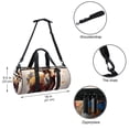 thumbnail image 5 of Butterfly Basketball Bag Gym Bags Sports Bag Dance Bag - 17.7 Inch Weekend Duffel with Interior Zipper Pocket and Large Capacity, 5 of 6