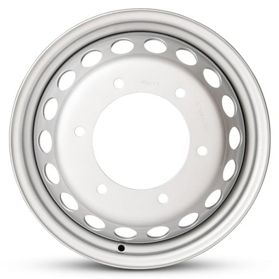 New OEM Replacement Wheel 16x5.5 in for 2010-2024 Mercedes-Benz Sprinter 3500 Painted Silver 16 inch Steel Rim