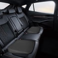 thumbnail image 2 of Seat Cushion Pad, Wedge Car Seat Cushion, Ergonomic Sloping Seat Cushion Fabric, Friendly Short People Driver Seat Booster for Wheelchair, Car Seat, Dining Chair,6cm, 2 of 4