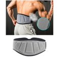 thumbnail image 3 of Cinturón de Levantamiento de Pesas Macarena Accesorios de Gimnasio Gris, 3 of 8
