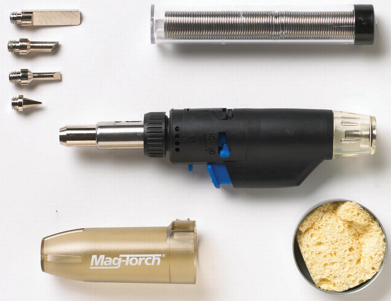 Mag-Torch MT 775 C 3-In-1 Micro Torch Kit With Case, Butane Fuel by Magna Industries, Inc.