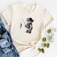 thumbnail image 3 of Teddy Bear Fisherman - Women's Short Sleeve Tee, 3 of 11