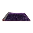 thumbnail image 2 of Ahgly Company Indoor Square Abstract Purple Modern Area Rugs, 7' Square, 2 of 4