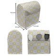thumbnail image 5 of Ethnic Lounger Chair Bag, Elaborated Ornamental Endless Pattern of Motifs, High Capacity Storage with Handle Container, Lounger Size, Earth Yellow Pale Grey, by Ambesonne, 5 of 5