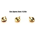 thumbnail image 5 of 300pcs Small Bells DIY Mini Tiny Iron Jingle with Hole for Craft Jewelry Festival Birthday Decoration GiftGold, 5 of 5