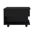 thumbnail image 6 of Coffee Table, Lift Top Coffee Tables with Hidden Storage Compartment and a Shelf, Center Table for Living Room, Reception Room, Black, 6 of 7