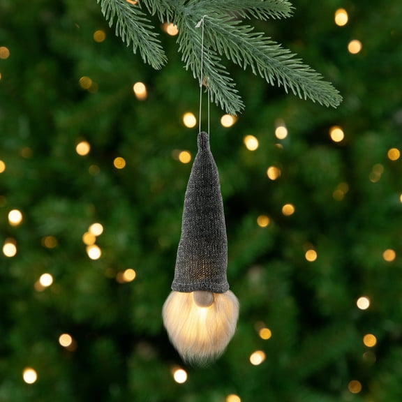 Northlight Assorted Colors Plastic Christmas Plush Ornament, 8"