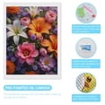 thumbnail image 3 of Diamond Art Kits for Adults - Colorful Floral Bouquet Arrangement A 5d Diamond Painting for Adults, Diamond Art for Adults Beginners, Frameless Diamond Painting Kits for Adults for Home Wall Decor, 3 of 7