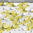 thumbnail image 5 of Floral Dog Crate Cover, Print of Scattered Mimosa Flowers on a Plain Background, Easy to Use Pet Kennel Cover Small Dogs Puppies Kittens, 7 Sizes, Avocado Green White, by Ambesonne, 5 of 6