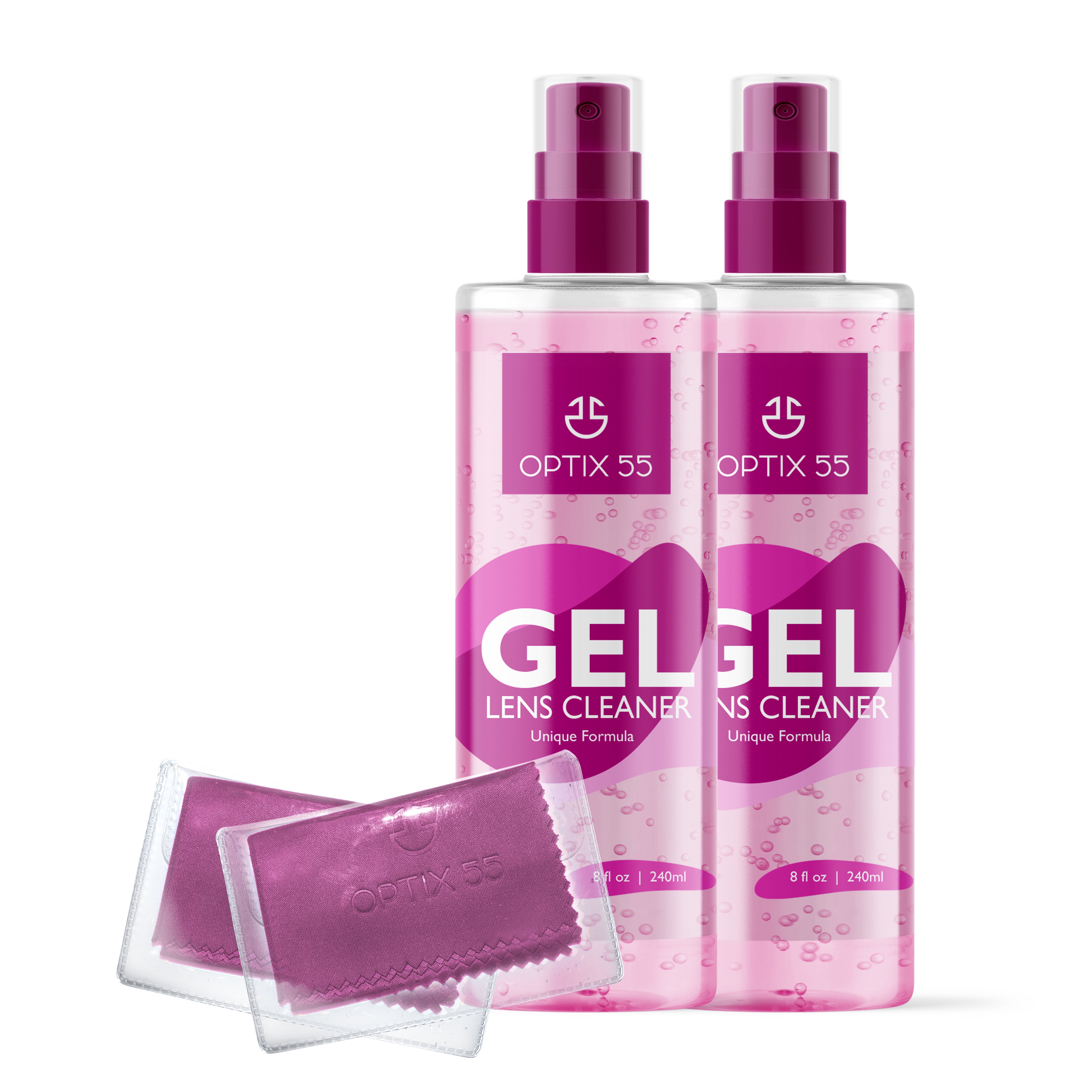 Lens Cleaner Spray Gel Kit Cleans All Lens Types, Screens