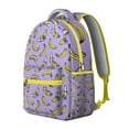 thumbnail image 2 of Adorable Banana Travel Backpack - Durable & Trendy for Everyday Use, Large Capacity Bookbag with Organizer, Unique Gift, 2 of 6