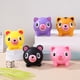 thumbnail image 5 of 5 uds. Juguetes para apretar con animales, juguetes para apretar con forma de oso y cerdo, juguetes divertidos para apretar para niñas y niños, 5 of 8