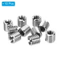 thumbnail image 3 of Unique Bargains Adaptateurs de Filetage Manchon Réducteur Écrou M8 * 1,25 Mâle à M5 * 0,8 Femelle Réparation Insert Vis Réducteur 8mm 10 Pcs, 3 of 6