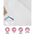 thumbnail image 6 of Blue Coastal Wave Kitchen Dish Towels for Drying Dishes Set of 2, Summer Ocean Nautical Beach Ombre Waffle Weave Microfiber Hand Tea Bathroom Towels Quick Dry & Absorbent Towel 12x12, 6 of 7