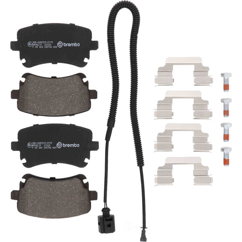 Brembo P85064 PRIME Low-Met Brake Pad Set