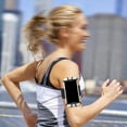 thumbnail image 3 of Adjustable Sporting Armband Breathable Sweat-proof Cell Phone Armband for Screen, 3 of 8