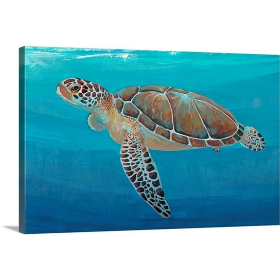 Great BIG Canvas Animals Painting Contemporary Coastal