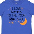 thumbnail image 4 of Inktastic I Love My Tia to the Moon and Back Boys or Girls Toddler T-Shirt, 4 of 5