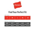 thumbnail image 3 of Hanes Boxer Brief with Comfort Flex Waistband Black/Grey (2349B7) Black/Grey, L, 3 of 5