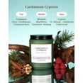 thumbnail image 2 of Vela M&SENSE con cardamomo y ciprés grande, 550 g, soja, 110 horas, 2 of 7