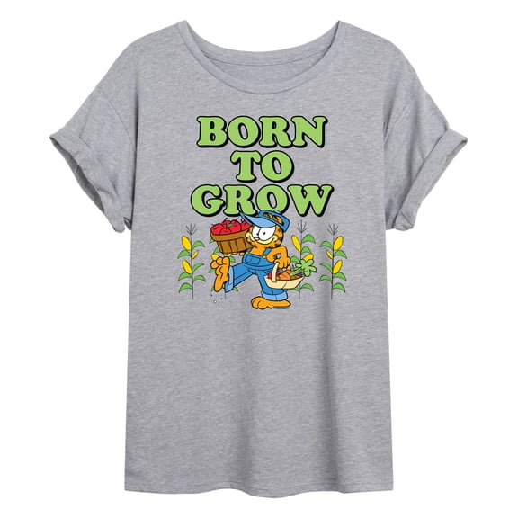 Garfield - Born To Grow - Women's Oversized T-Shirt