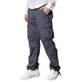 thumbnail image 2 of Pantalones Cargo Match para Hombre Salvaje Gris Talla 34, 2 of 6