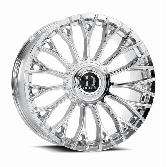 Dolce Luxury Roma 24X10 6X135/139.7 35mm Chrome Wheel 24" INCH Rim New