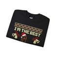 thumbnail image 6 of I'm The Best Wrapper Alive Wayne Hip Hop Lil Ugly Christmas Sweatshirt | Funny | 3 Colors, 6 of 8