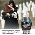 thumbnail image 4 of Glass Mushroom - Ashes Urns Human Remains - Keepsake - 3 Inch - Pack Of 2 - Memorial Ash Urn - Urns For Mothers Ashes - Urns For Human Ashes Large Adult - Keepsake Urn For Human Ashes, 4 of 5