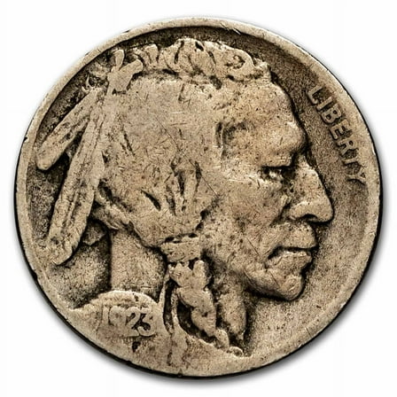 1923-S Buffalo Nickel AG