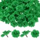 thumbnail image 1 of Uxcell Paquete de 50 Cabezas de Rosas Artificiales, Cabeza de Rosa de Seda Falsa para Boda/Ramo/Pared de Flores/Artesanías DIY/Decoración de Fiesta, Cabezas de Flores Falsas [Verde Oscuro], 1 of 1