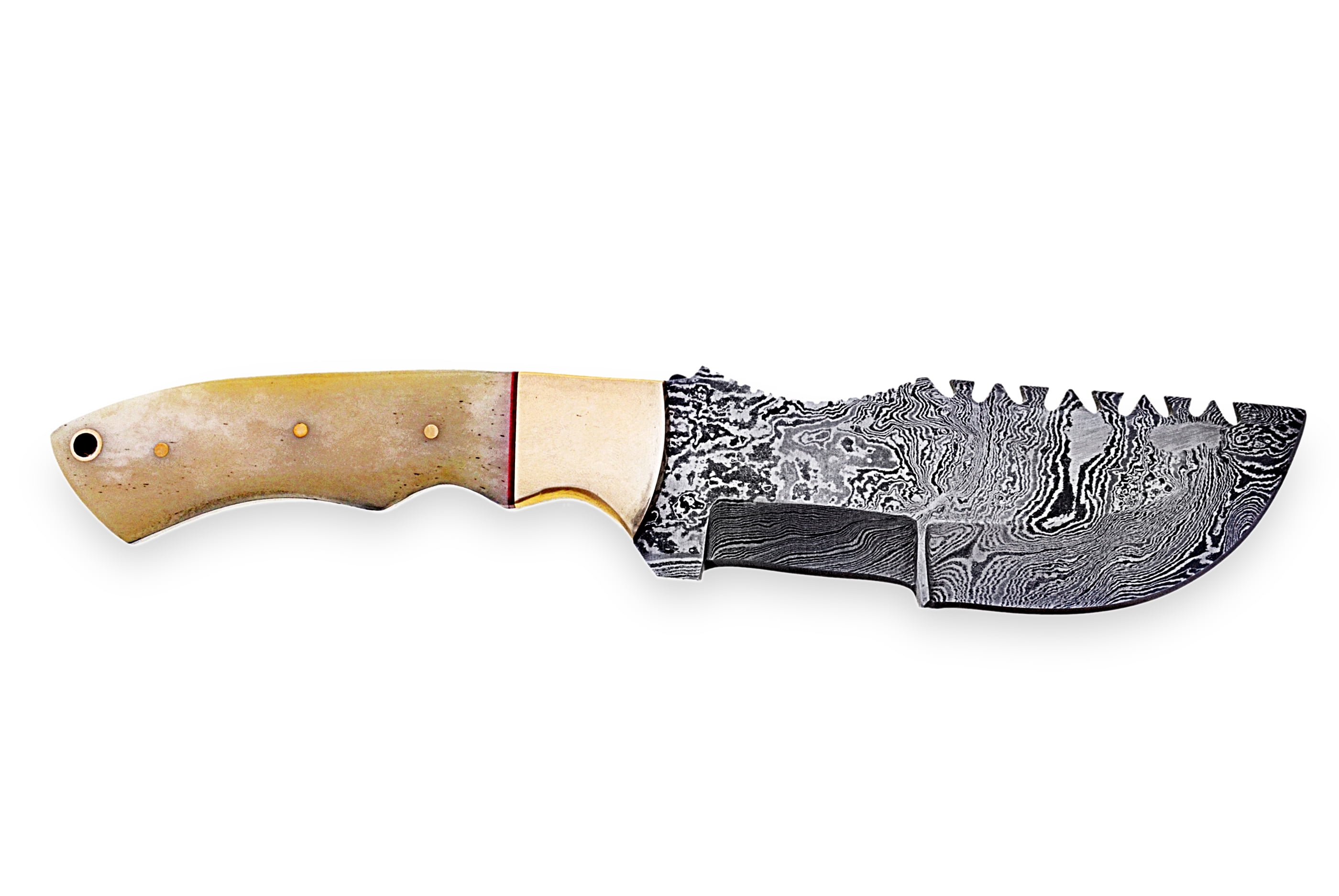 Smart & Sharp Custom Handmade Damascus Steel Hunting Knife/Tracker Knife SS-17332