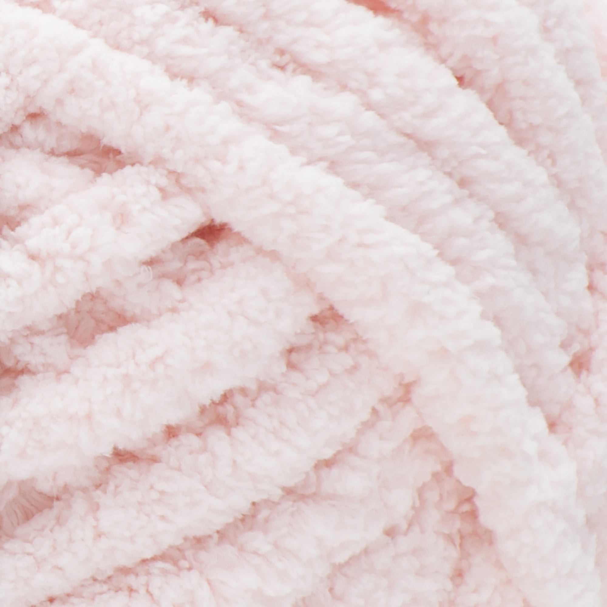 Bernat® Blanket extra™ #7 Jumbo Polyester Yarn, Blush pink 10.5oz/300g 97 Yards (2 Pack)