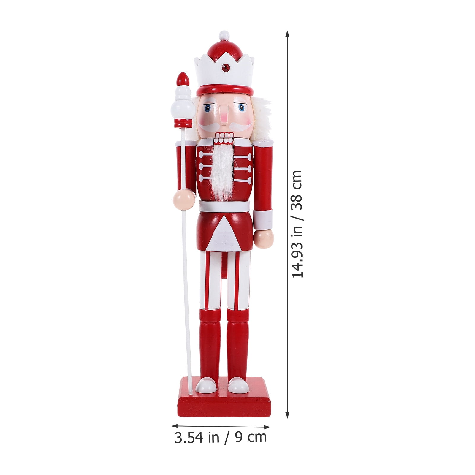 Household Small Nutcracker Figurine Christmas Nutcracker Decoration