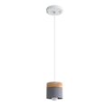 thumbnail image 2 of Lampe Suspendue Moderne Réglable en Hauteur pour Loft de Nuit Intérieur, Gris, 2 of 8