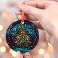 thumbnail image 4 of Vibrant Christmas Tree Ornament, Holiday Tree Decoration, Unique Christmas Ornament, Colorful Festive Decor, Gift Idea, Holiday Keepsake, Xmas Tree Hanging Decoration, Seasonal Gif, 4 of 5