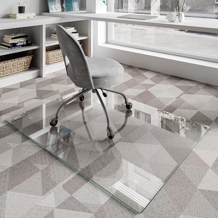 glass chair mat for carpet product