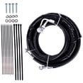 thumbnail image 2 of GELUOXI Rear AC Line Hoses Set for 2011-2016 Ford Explorer, 2013-2019 Ford Flex Lincoln MKT FE37190, 2 of 8