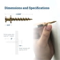 thumbnail image 2 of Tornillos para colgar cuadros Picture Hang Solutions, paquete de 150 unidades, 2,5 cm, 30 libras, 2 of 5
