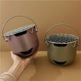 thumbnail image 2 of Mini Barbecue Grill, Réchaud à Charbon pour Camping et Pique-Nique en Plein Air, Infusion de Café, Réchauds de Randonnée, 2 of 5