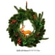 thumbnail image 2 of Bearachild Guirnalda de Navidad con de pino, alce bonito, ventana colgante, pared, forma redonda, guirnaldas, colgador de aro impermeable, colgante Kits de decoración para fiestas Bearachild HA067915-00, 2 of 6