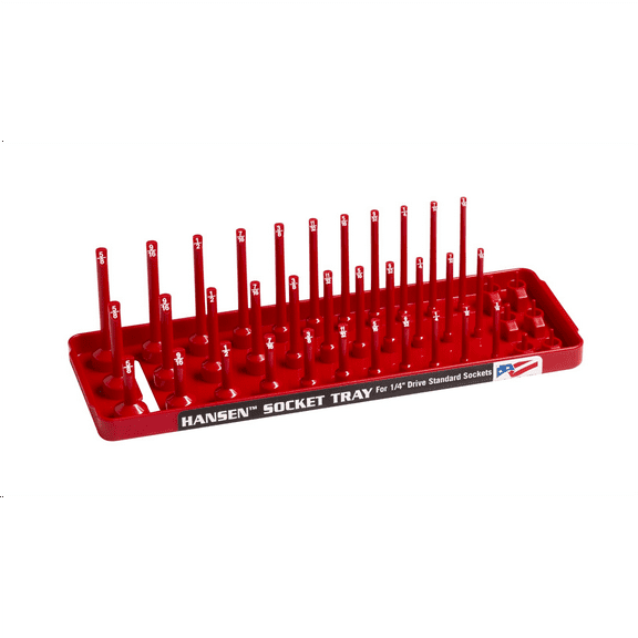 Hansen Global 1/4" DR. 3-Row Soc Tray