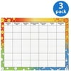 Trend, TEPT1170, Large Wipe-Off Blank Calendar Chart, 1 Each