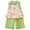 Green GVJW9girls' clothing sets, variant on Soepste Toddler Outfits For Girls Girls 4T Outfits Toddler Girls Summer Outfit Top And Shorts Clothing Set