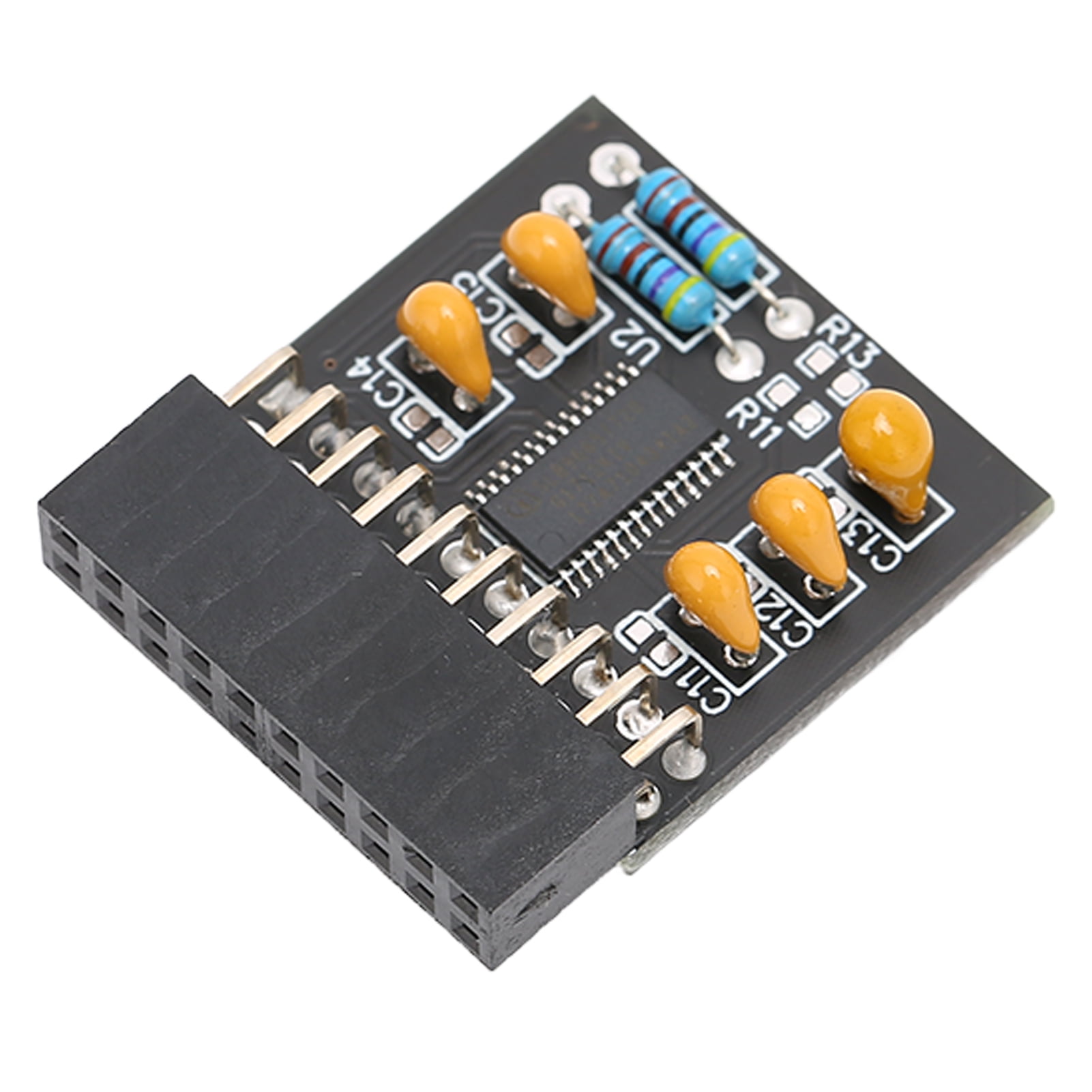 SPI TPM2.0 Module, TPM2.0 LPC?Pro TPM 2.0 Module For PC For Mainboard